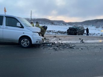 ДТП на трассе Томск - Колпашево