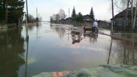 Остаются  подтопленными