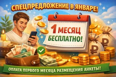 На сайте МАССАЖИСТ.РУ массажисты могут получить бесплатную рекламу на первый месяц работы