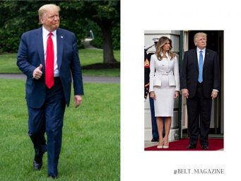 Юлия Лесина изучает гардероб Трампа: символы политической моды